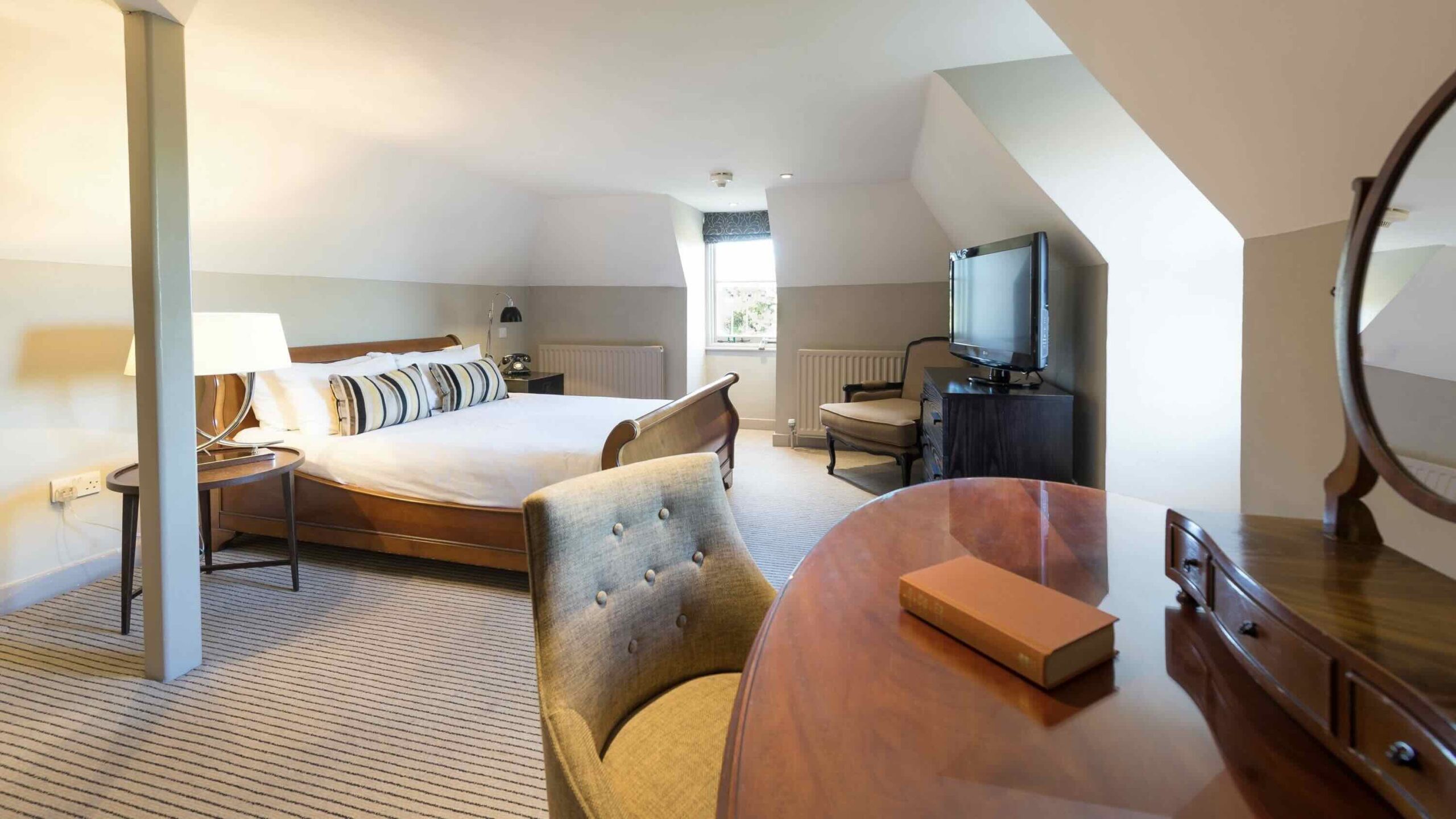 The Crown Manor House Hotel King Rufus Suite at one of the best luxury hotels in the New Forest copy