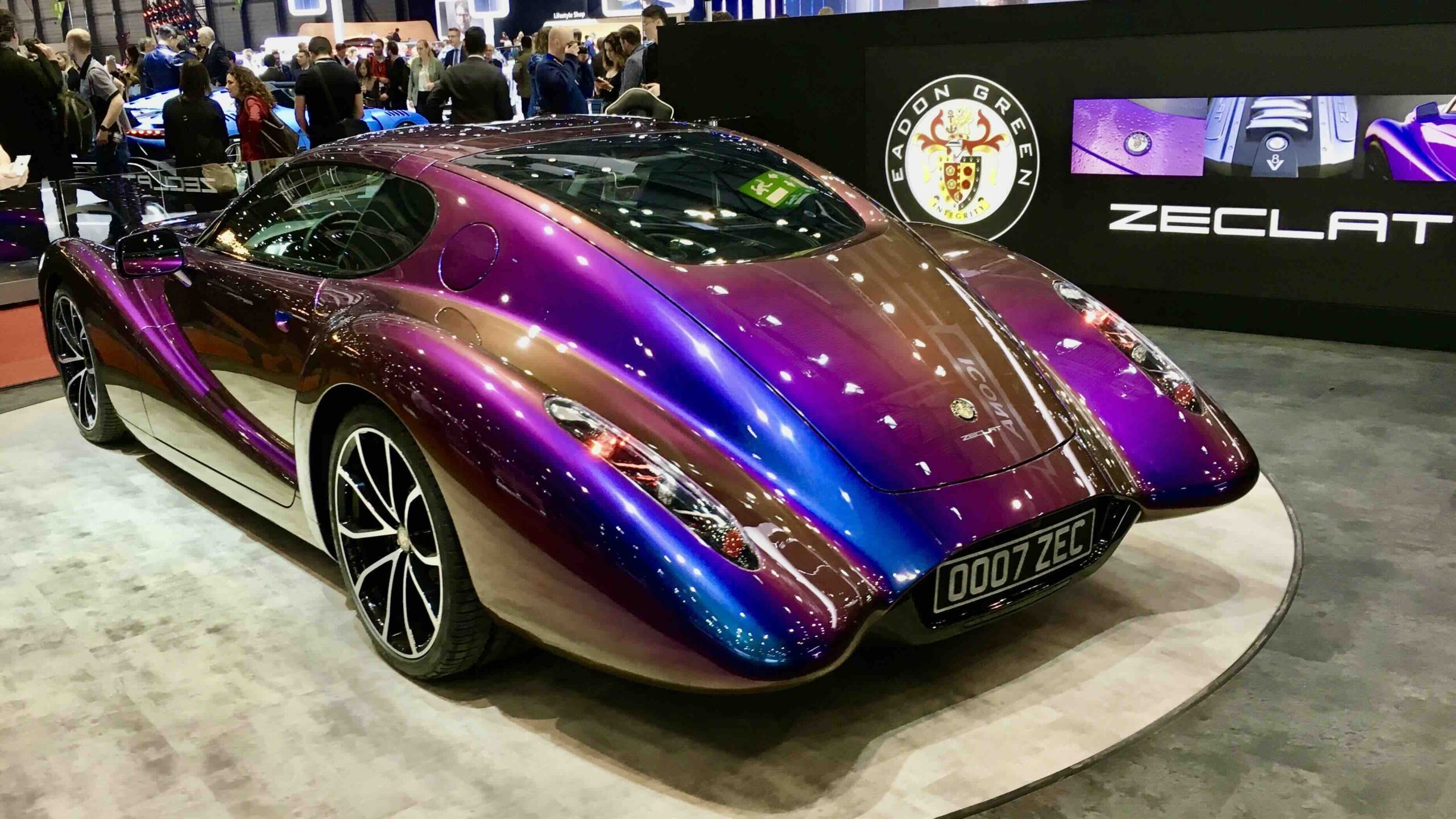 The Zeclat at the Geneva Car Show Photo by TMA Howe