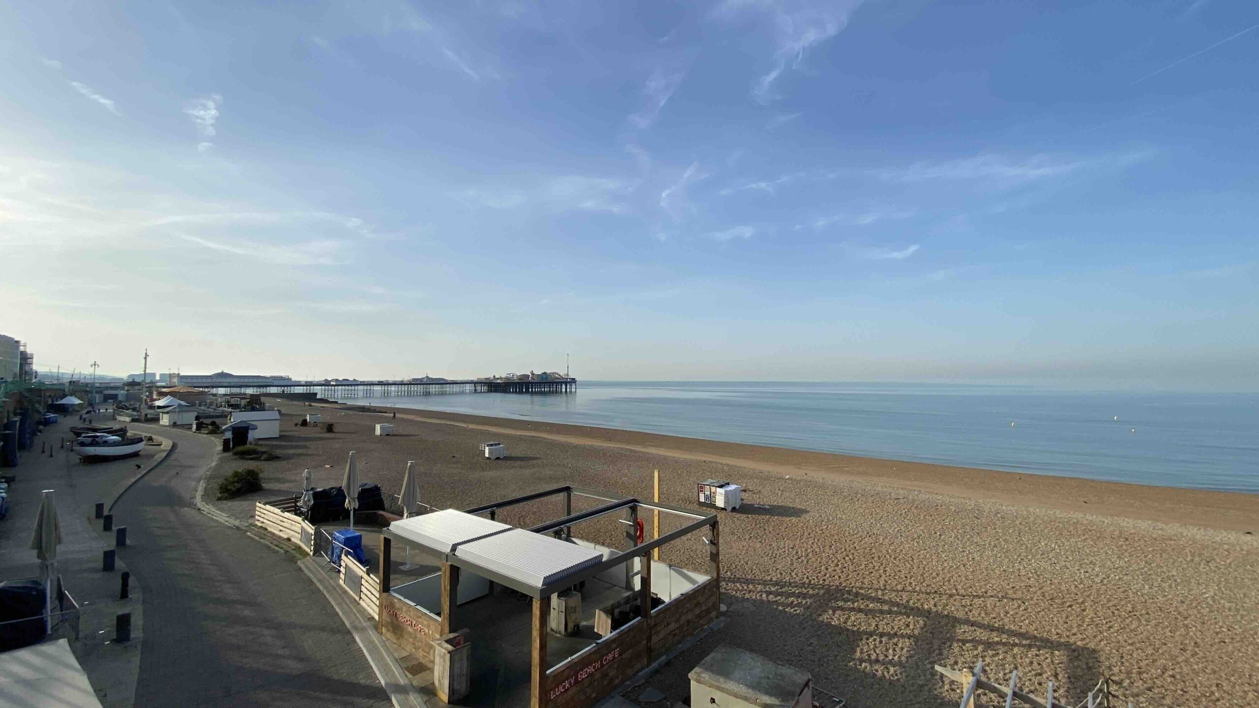 Brighton Promenade is easy walk from the best boutique hotels in Brighton photo by Bryan Dearsley