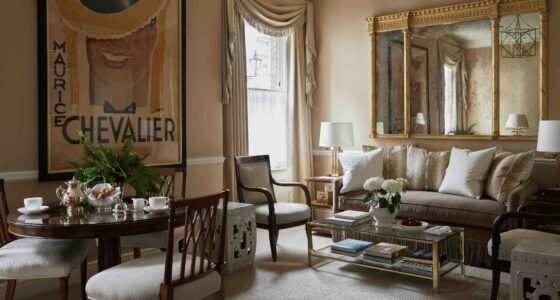 Egerton House Hotel living area of one of the best boutique hotels in Chelsea London
