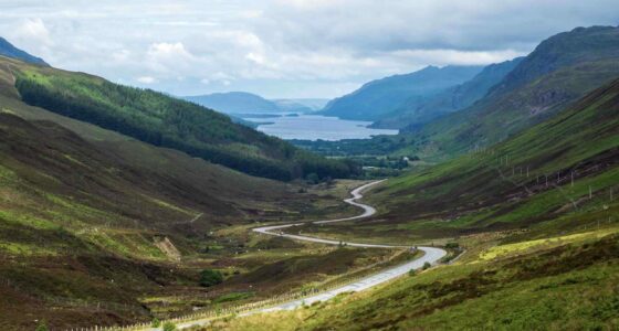 shutterstoc-D K Grove-View of Loch Maree from Glen Docherty. Part of the Scotland North Coast 500
