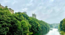 The Next Stop Durham - Castle and Cathedral overlooking river photo by TMA Howe