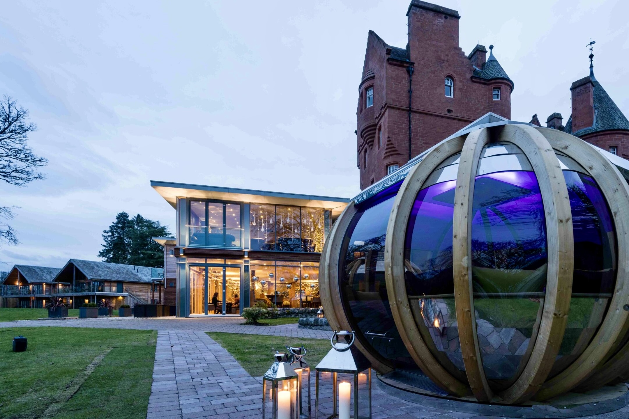 Fonab Castle pods_1-scaled