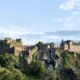 View of Edinburgh Castle the history of Edinburgh Castle Scotland kate-bielinski-unsplash