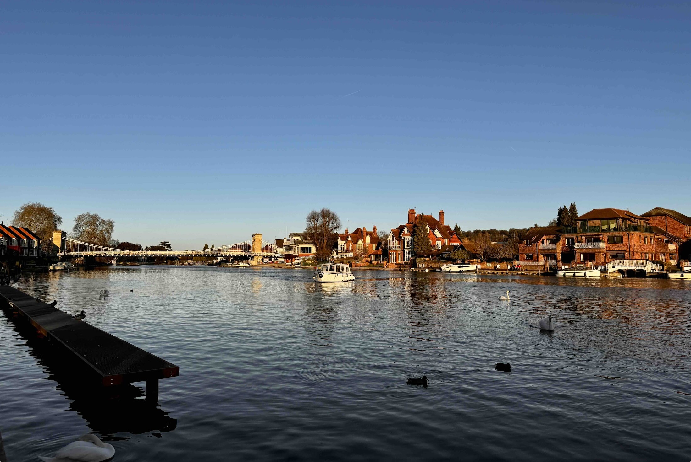The River Thames Up Close in Marlow photo by Bryan Dearsley