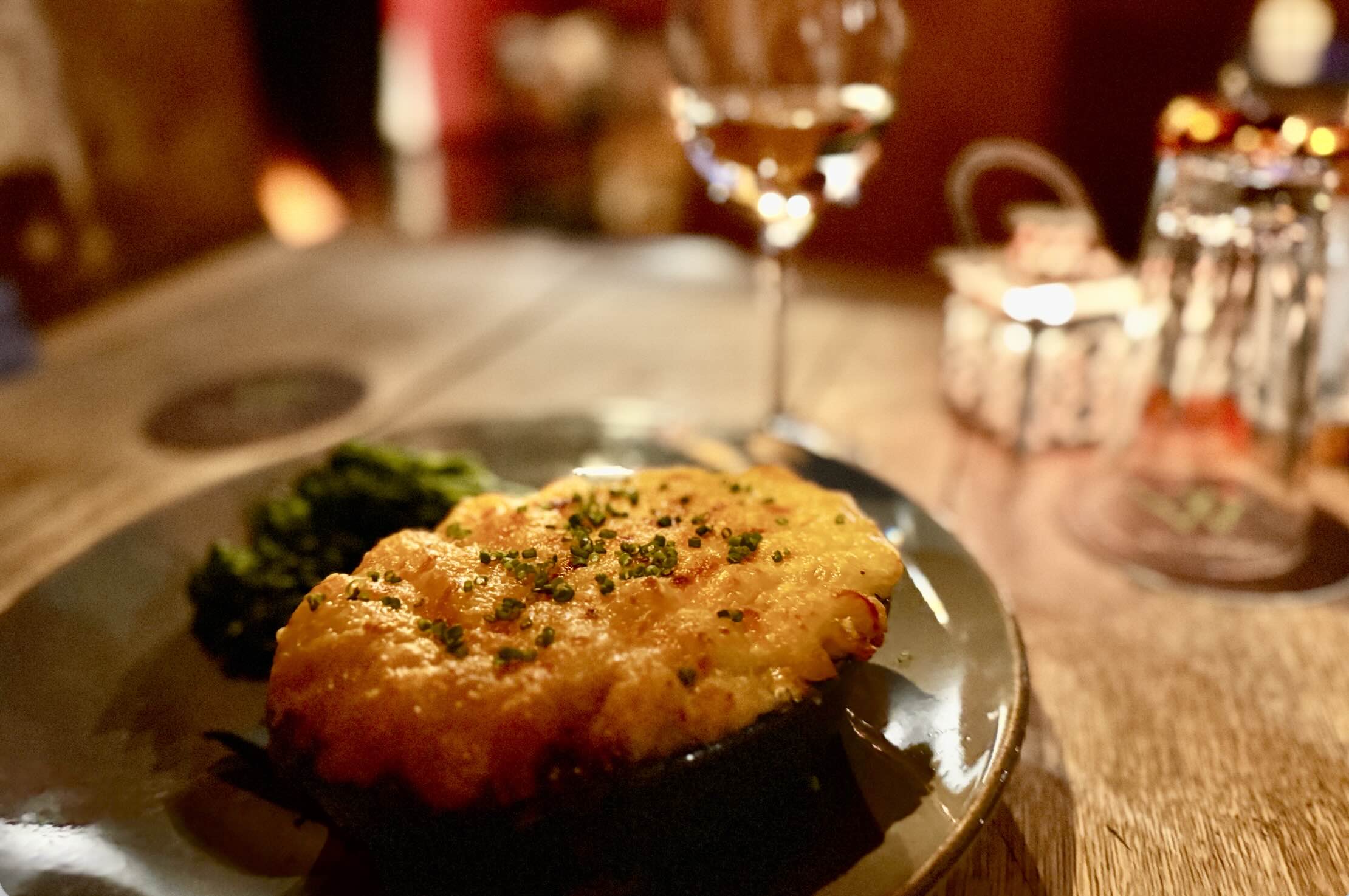 Chef Dylan's cottage pie photo by Bryan Dearsley