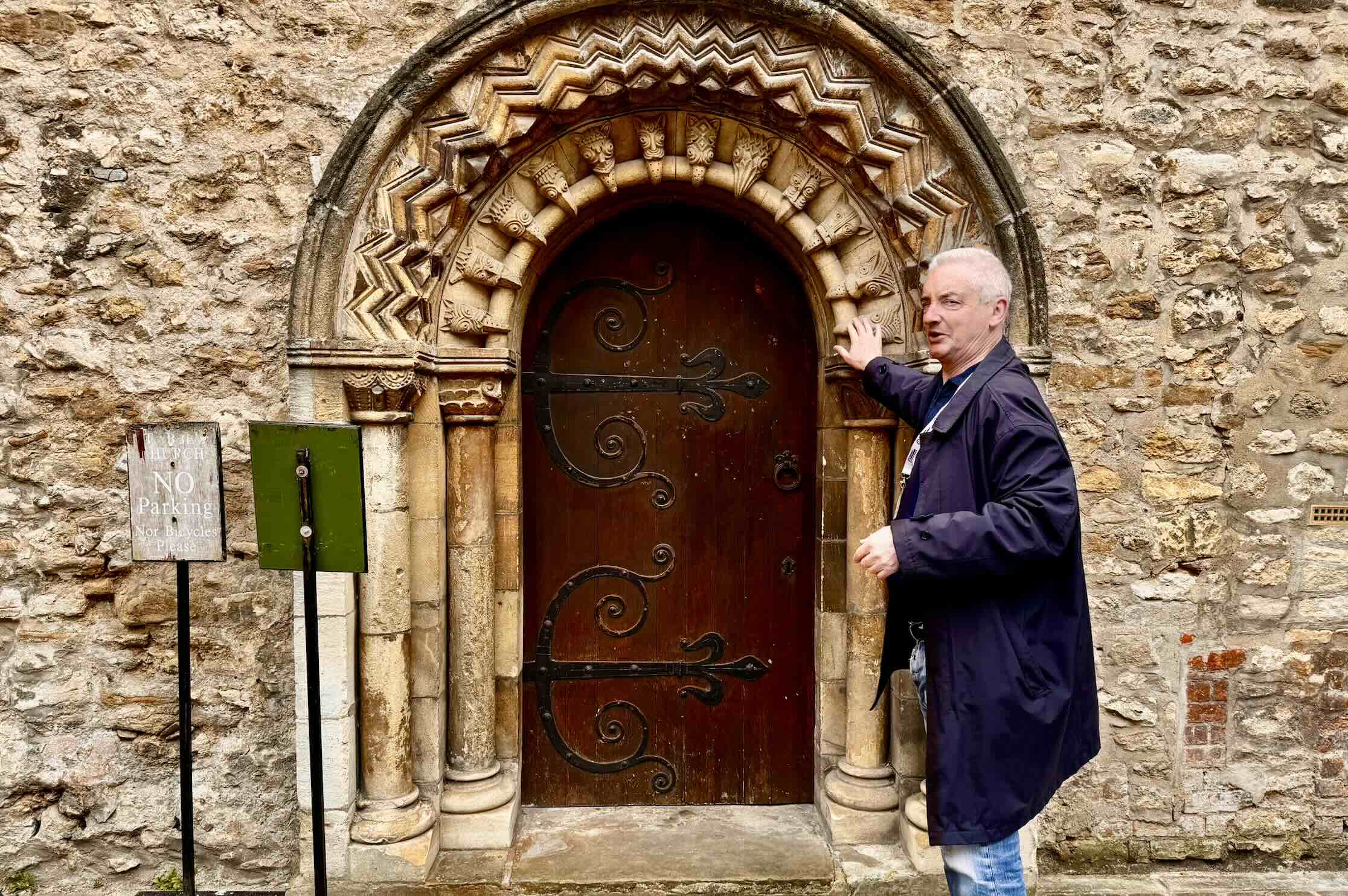 Guide Alun Brunstrom Photo by Bryan dearsley 