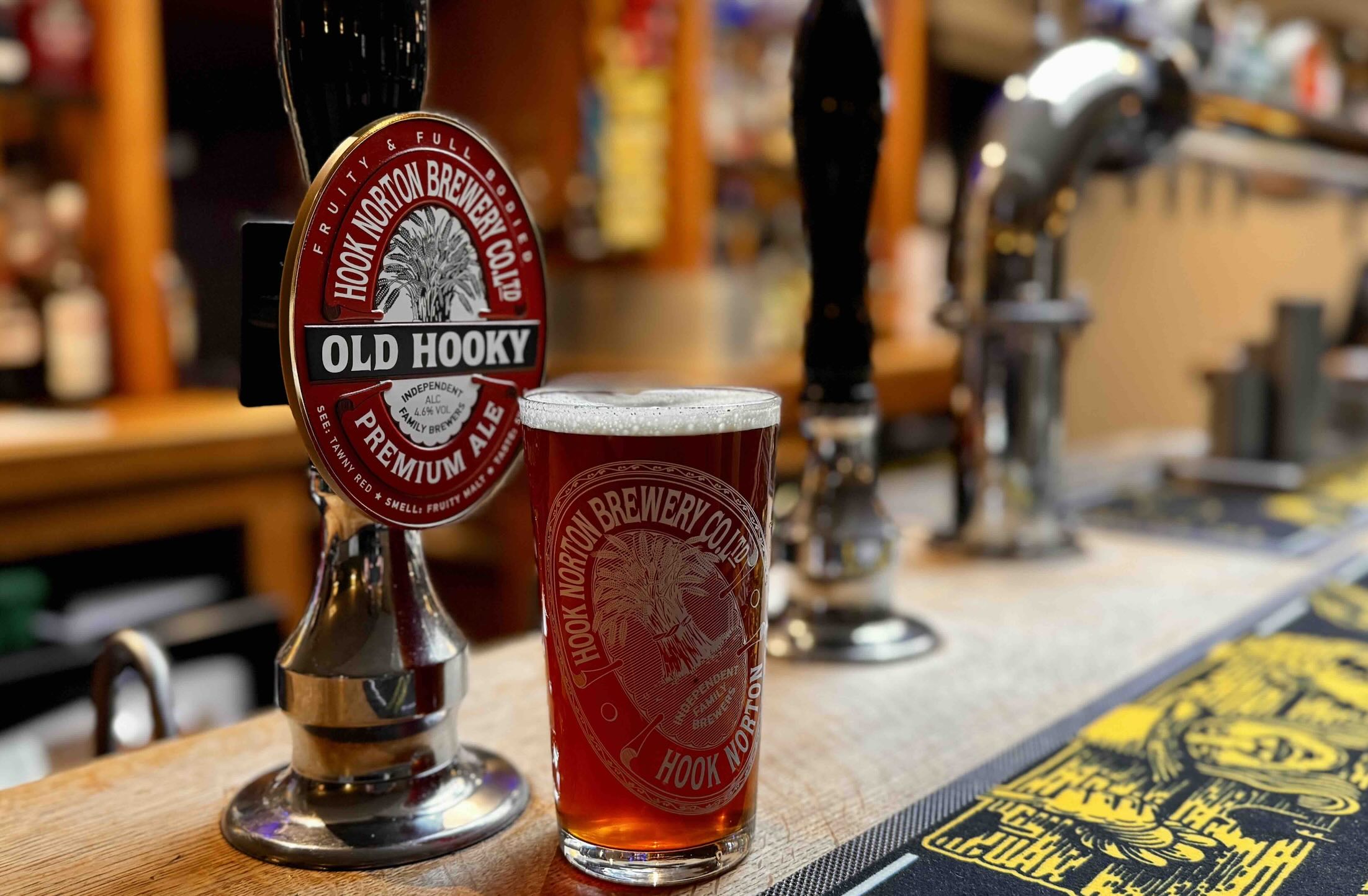 Pint of Old Hooky photo by Bryan Dearsley