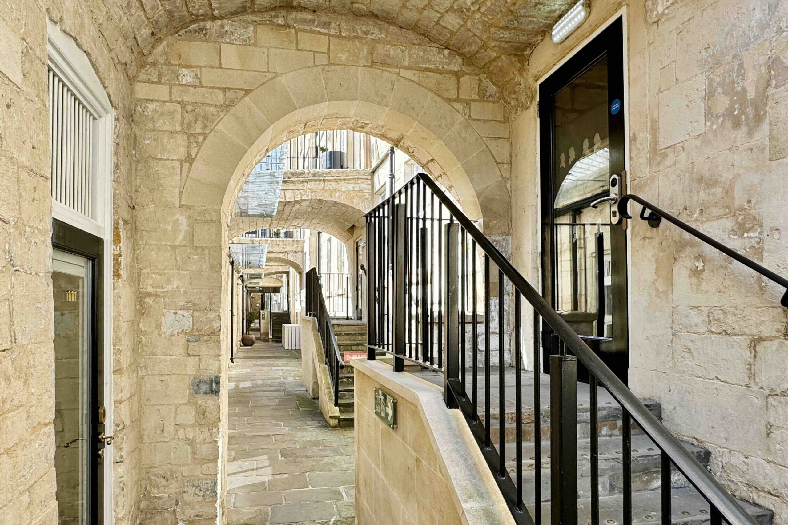 The Vault Rooms Corridor photo by Bryan Dearsley