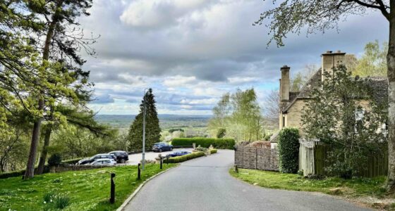 The Coach House and the amazing views over The Fish Hotel Broadway photo Bryan Dearsley
