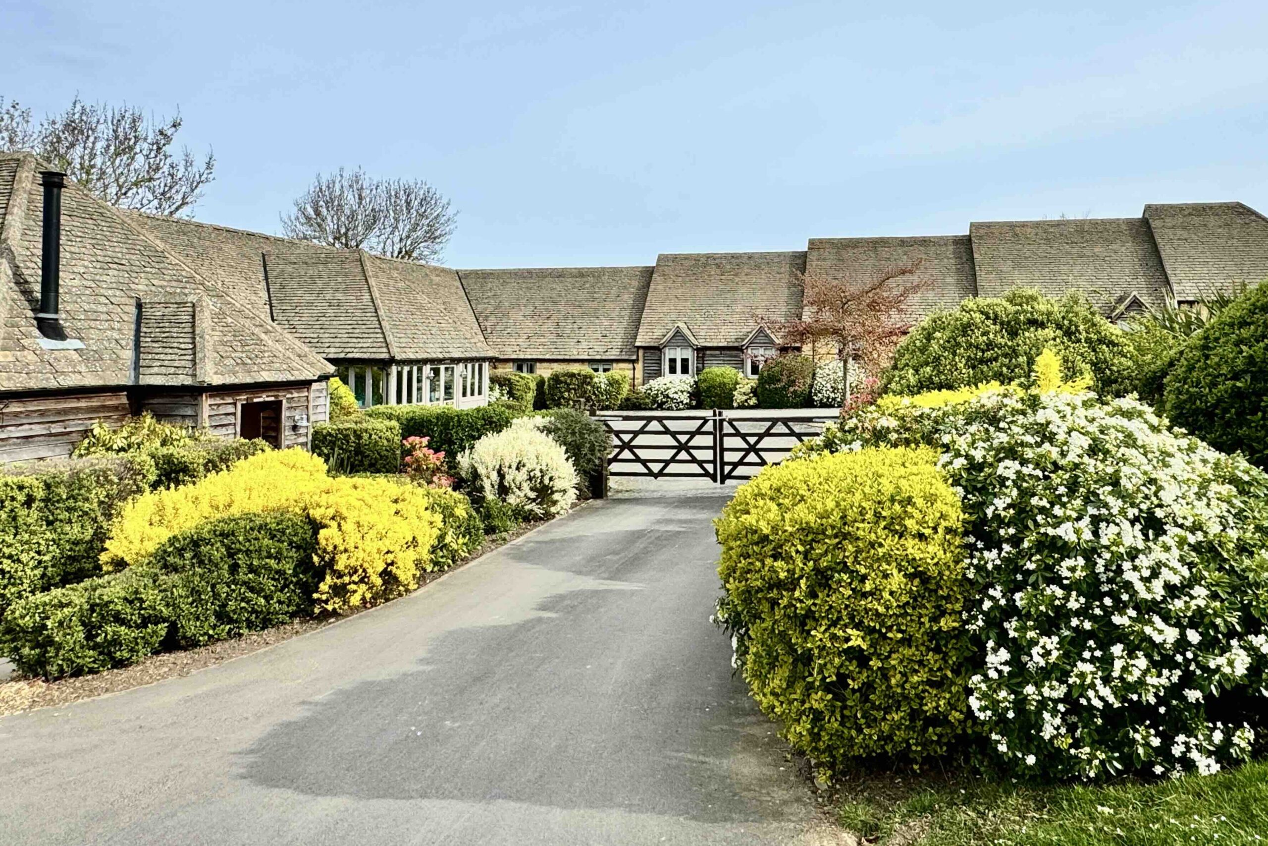 The Stables at The Fih Hotel Broadway in spring photo Bryan Dearsley