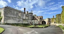 Thornbury Castle Hotel Gloucester on a sunny day photo by Bryan Dearsley