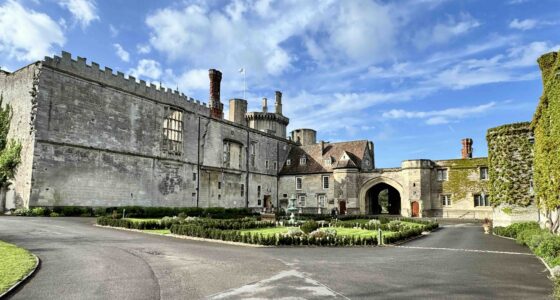 Thornbury Castle Hotel Gloucester on a sunny day photo by Bryan Dearsley