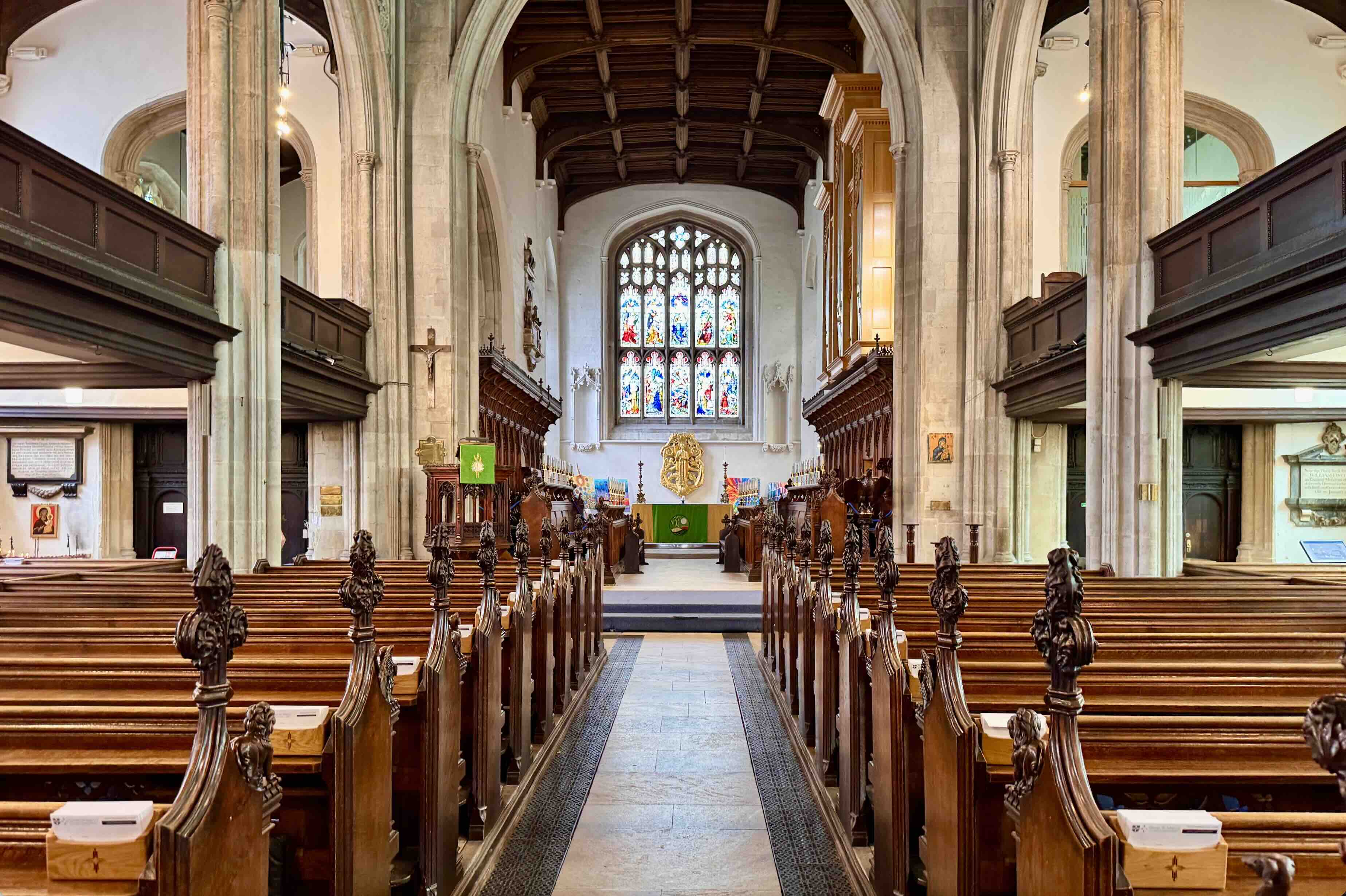Great St Mary's interior photo Bryan Dearsley