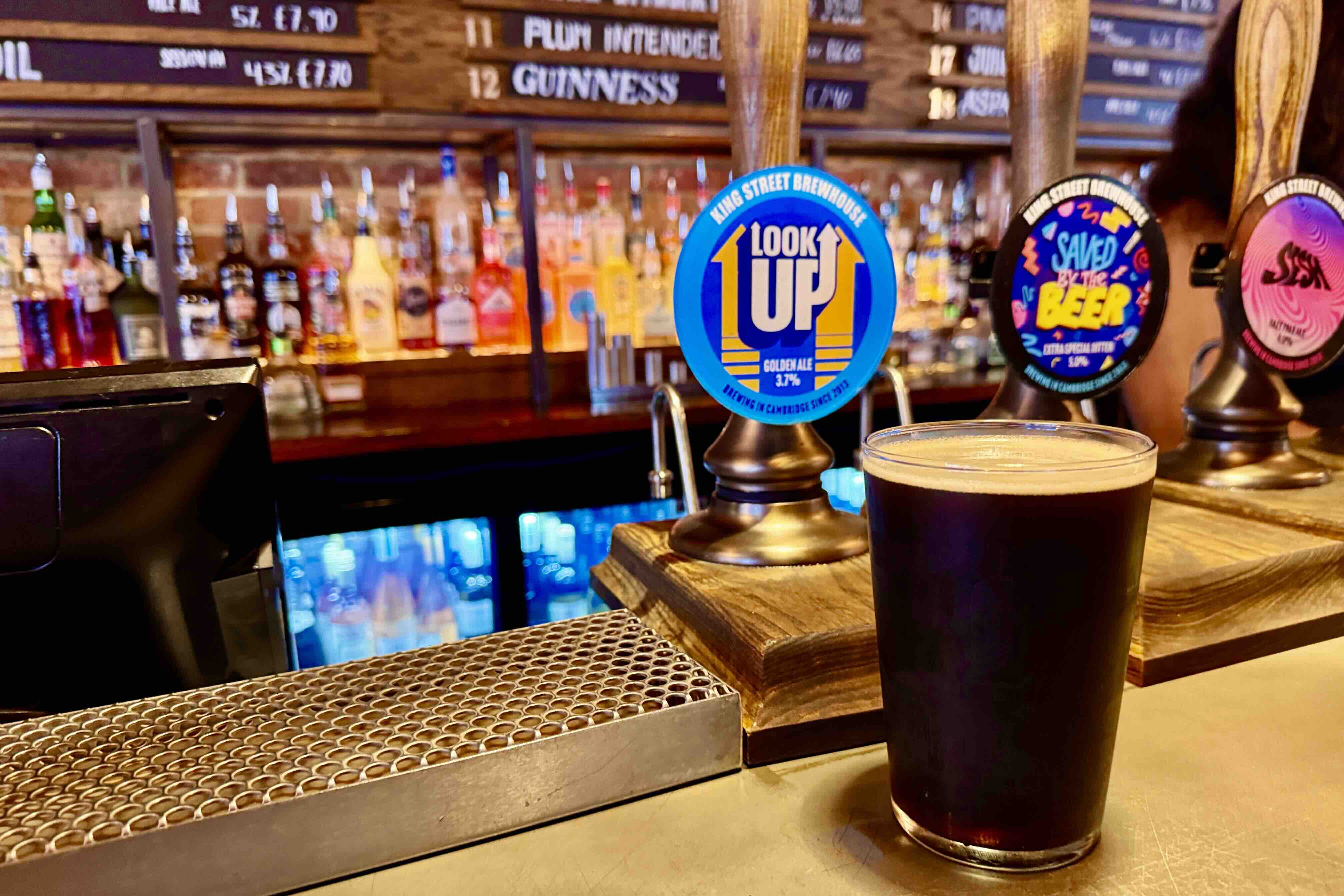 Stop for a local pint at King Street Brewhouse photo by Bryan Dearsley
