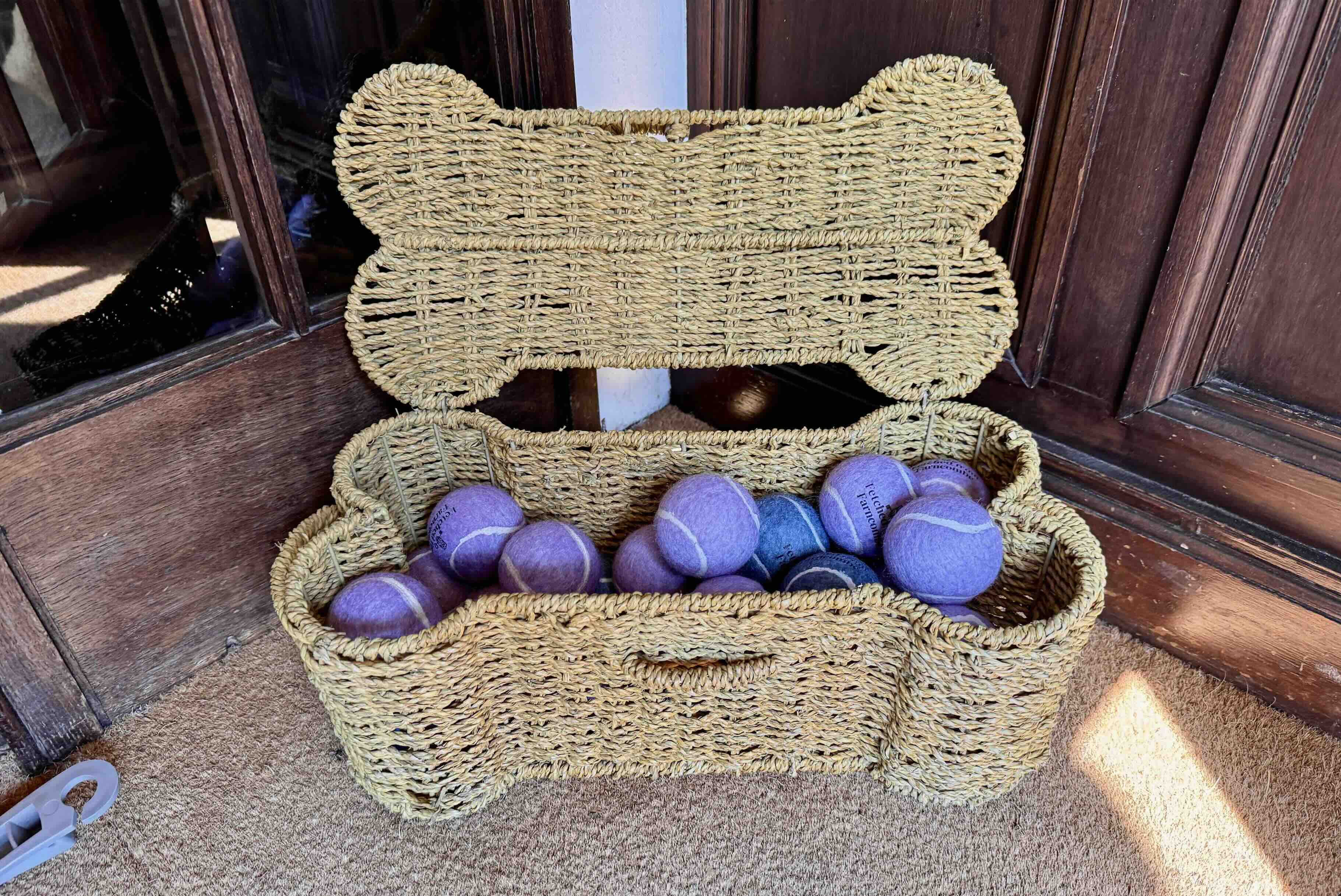 Dog balls at Dormy House photo by Bryan Dearsley