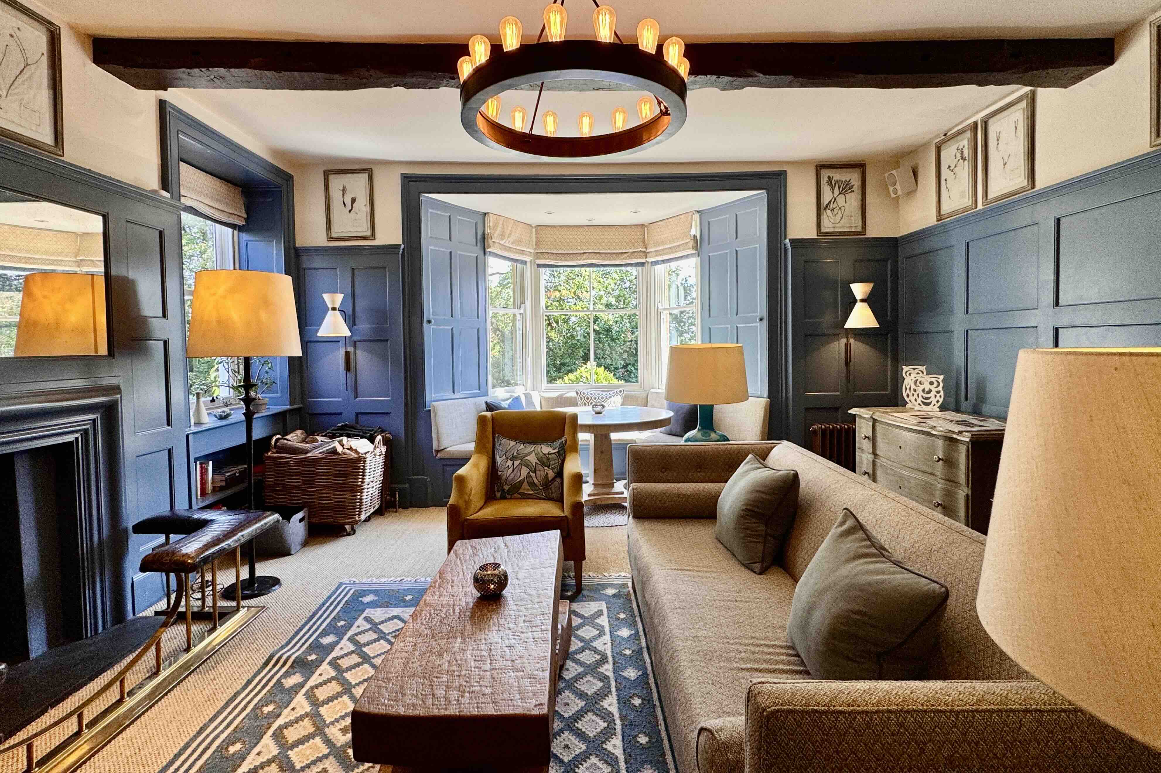 Dormy House Hotel & Spa lounge area photo by Bryan Dearsley